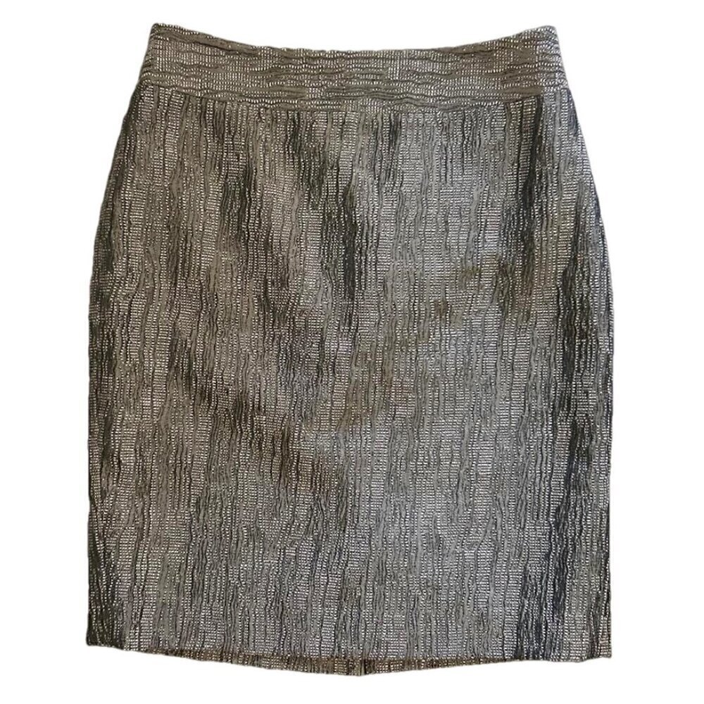 NWOT Ann Taylor Women's Brown Pencil Skirt, Size 6